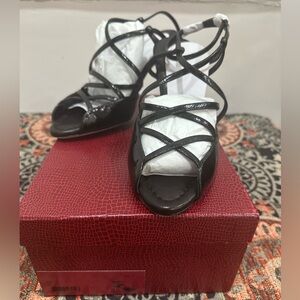Tamara Mellon ALPHA 85 Black Patent Leather - Brand New w/ box - Never Worn